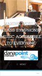 Mobile Screenshot of danapointsymphony.com
